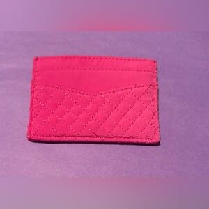 Vera Bradley Slim Card Case. Rose Petal Microfiber. NWOT
